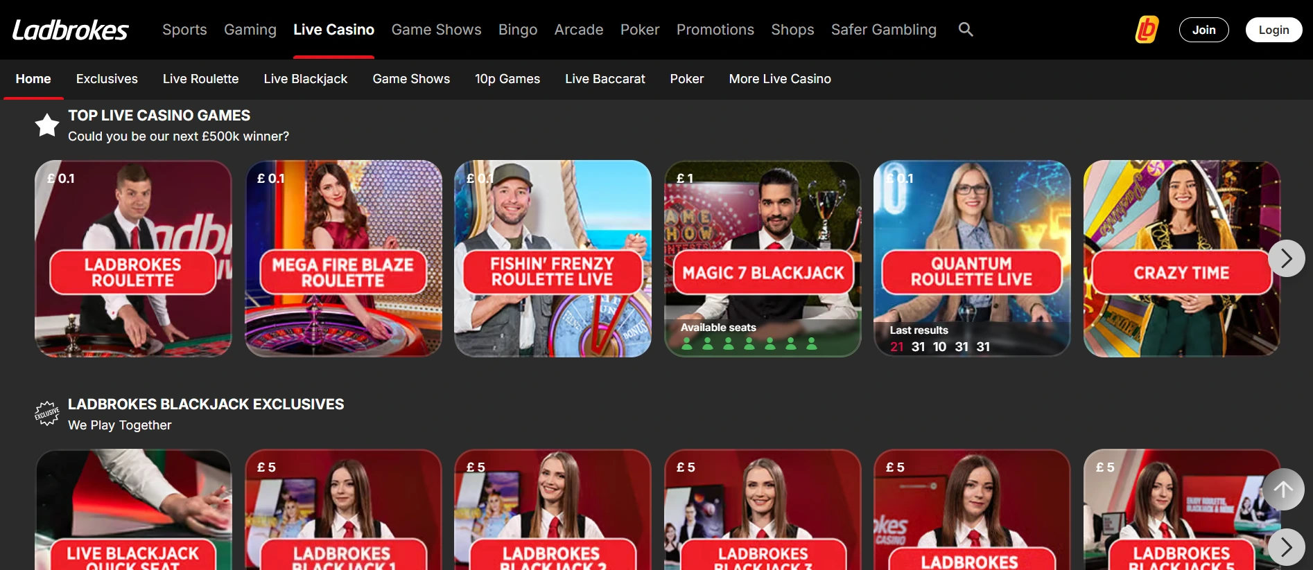 Ladbrokes casino légal